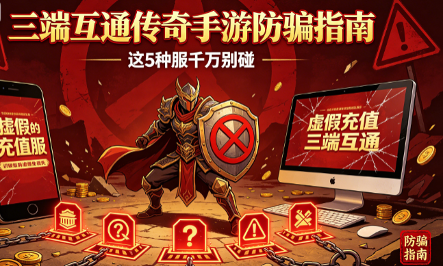 三端互通传奇私服手游防骗指南_这 5 种服千万别碰