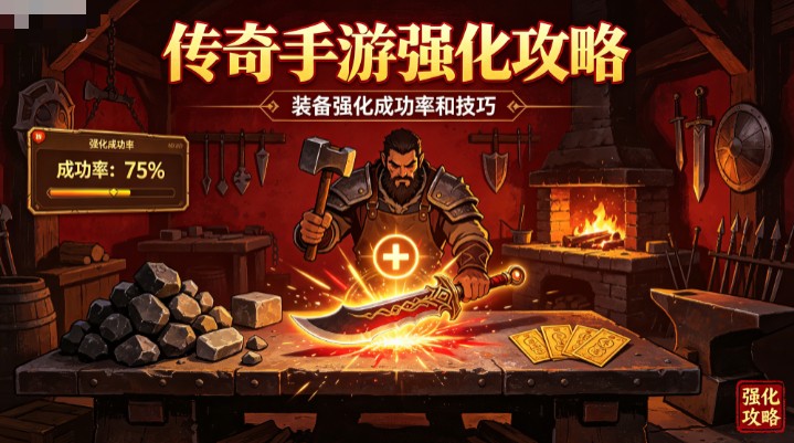 传奇私服手游强化攻略_装备强化成功率和技巧
