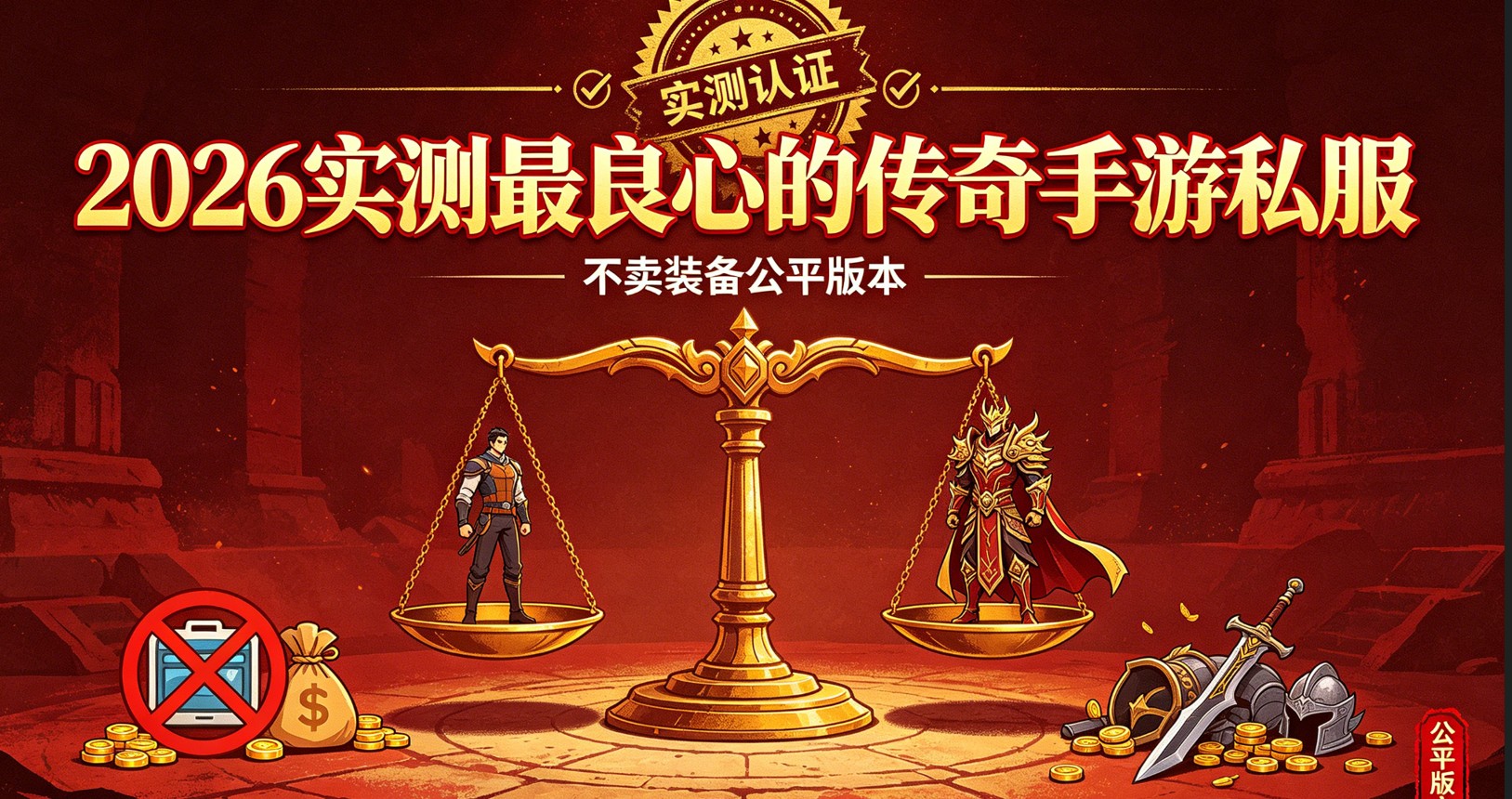 2026实测最良心的传奇手游私服_不卖装备公平版本