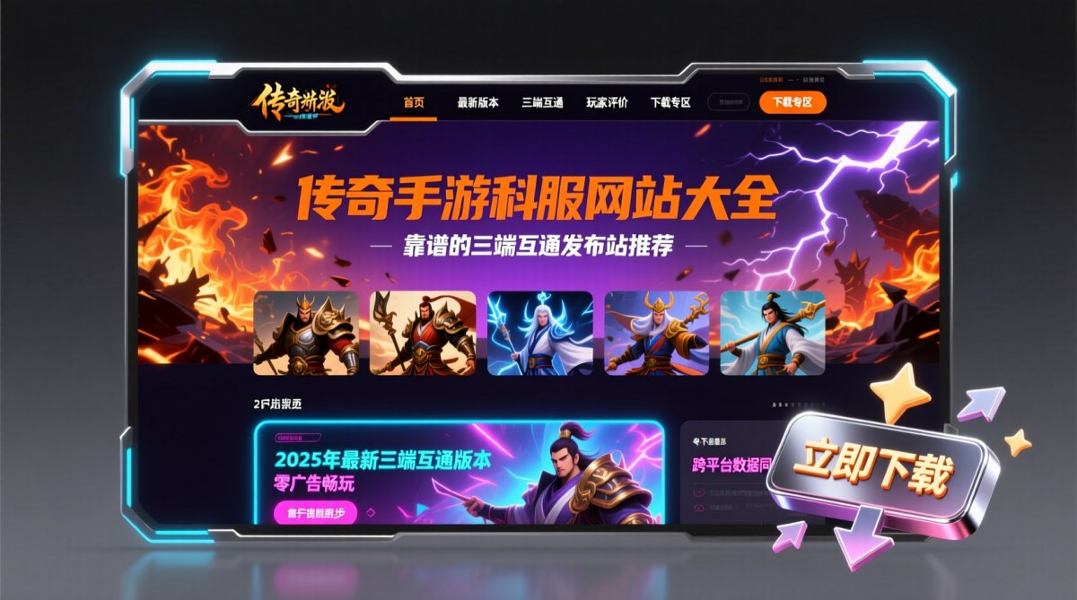 传奇手游私服网站大全_靠谱的三端互通发布站推荐