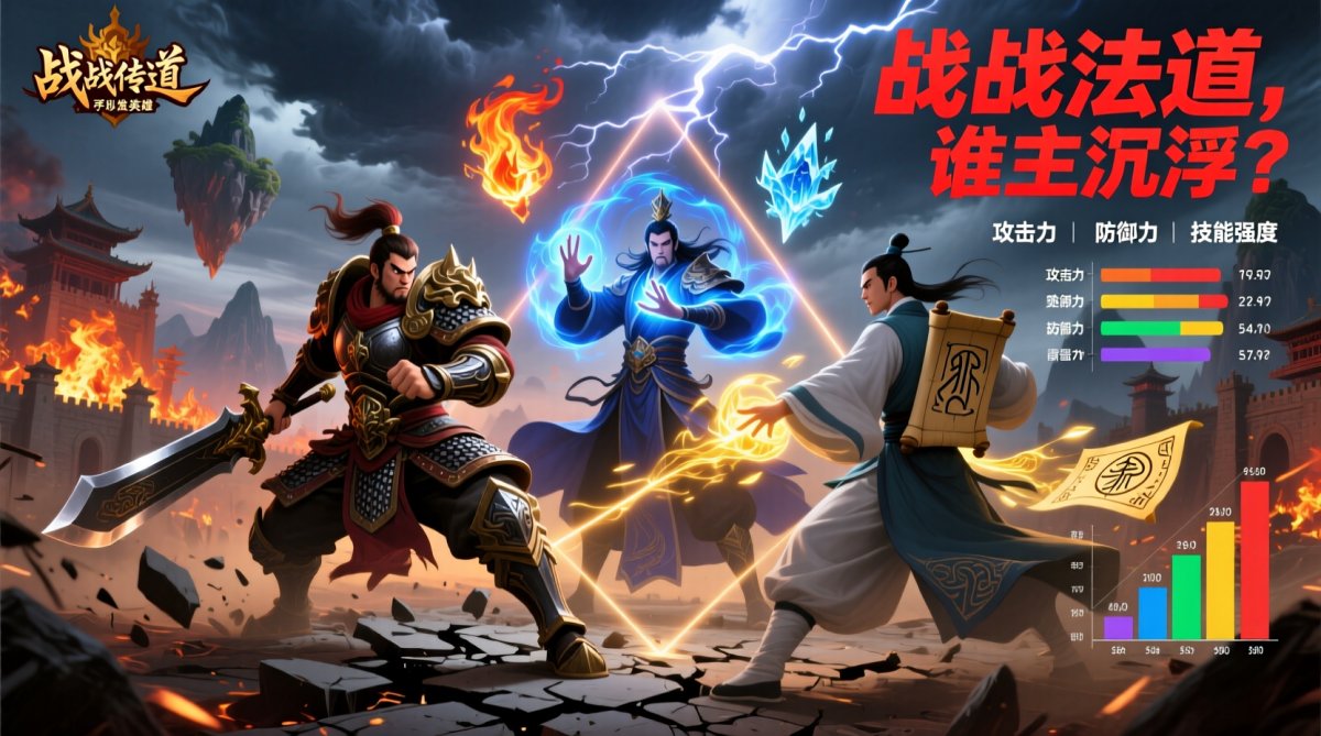 合击传奇手游私服英雄搭配攻略_战战法道哪个强